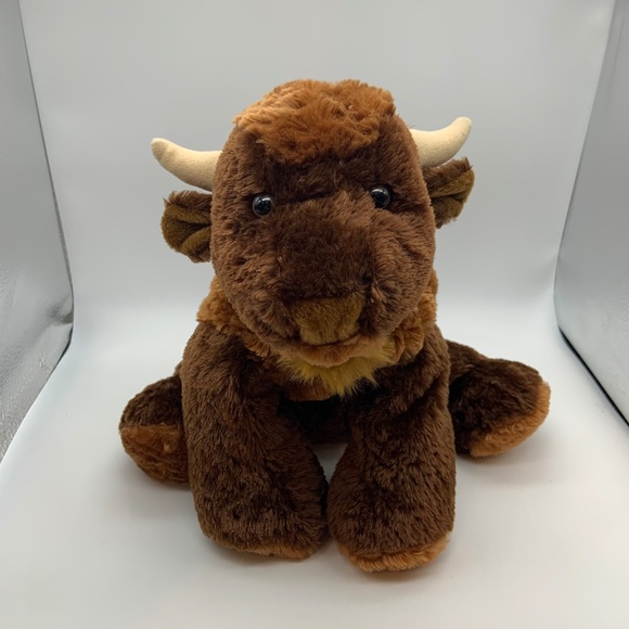 Mary Meyer Flip Flops Bean Bag Buffalo 10" Plush Stuffed Animal - Picture 1 of 11